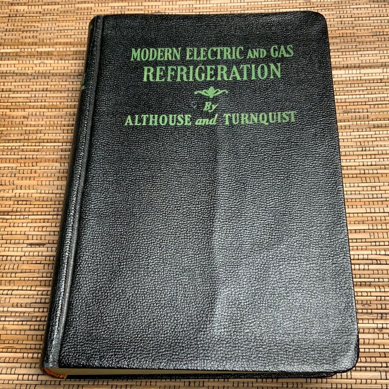 MODERN ELECTRIC AND GAS REFRIGERATION 