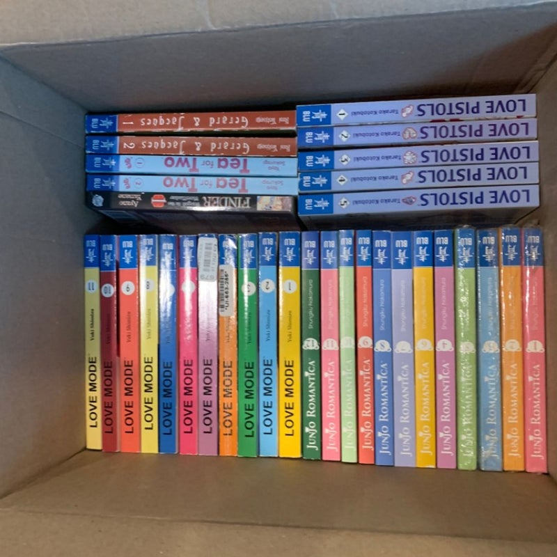  Huge yaoi/bl manga lot 