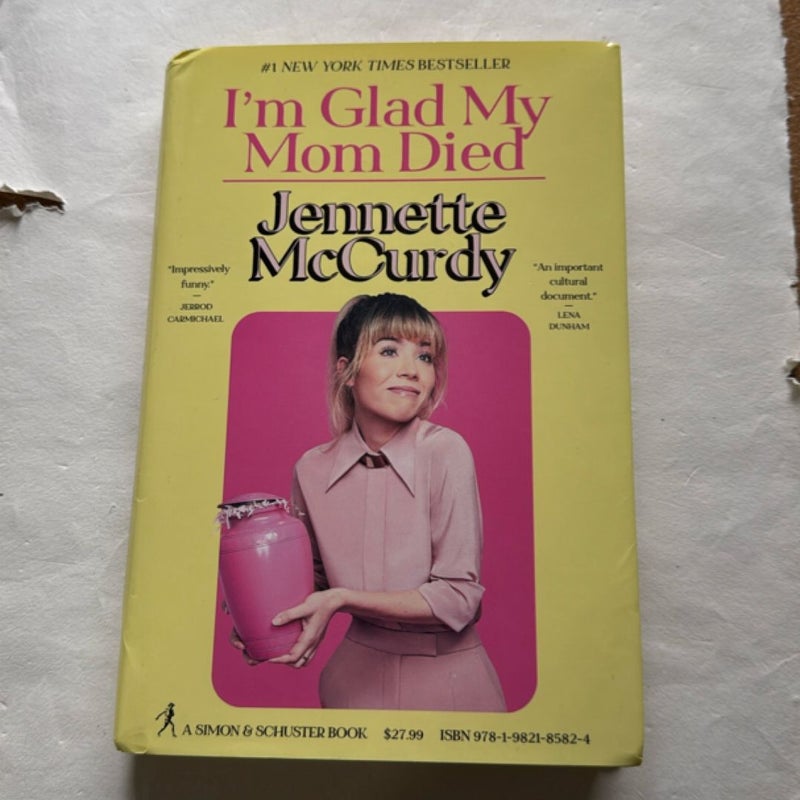 I'm Glad My Mom Died  - signed bookplate
