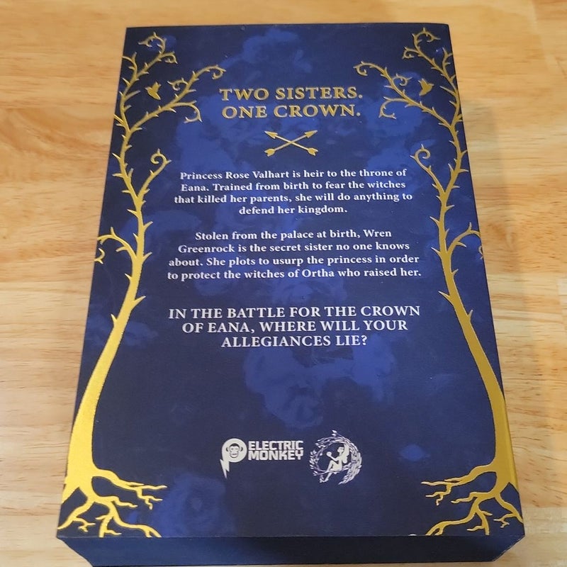 Twin Crowns ( Fairyloot, Autographed)
