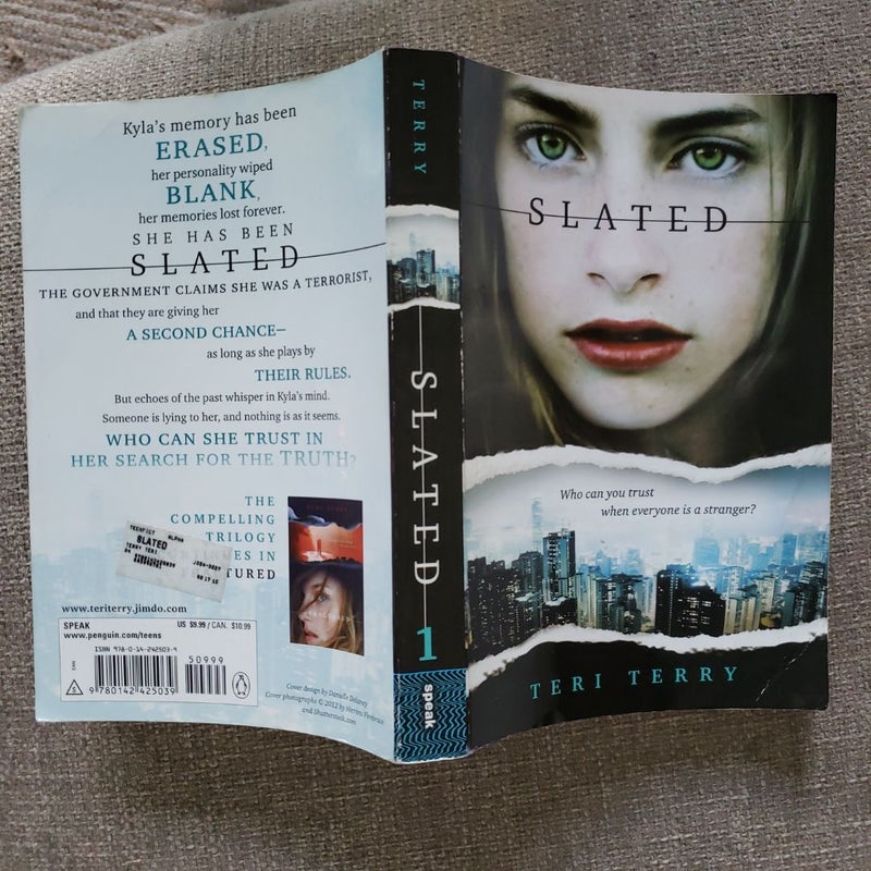 Slated series books 1 + 3