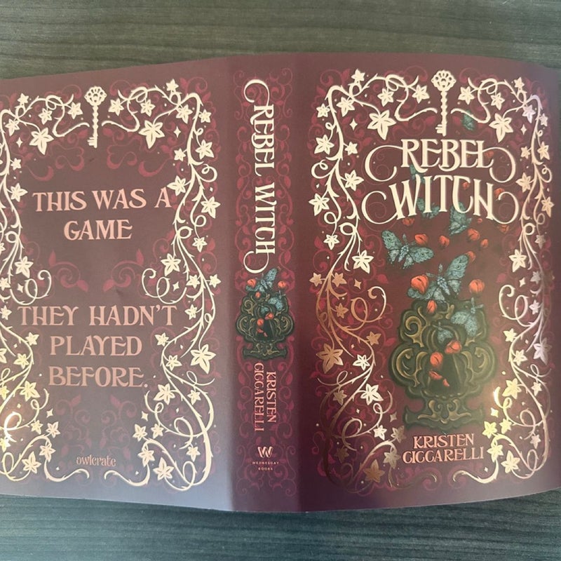 Owlcrate Rebel Witch Dust Jacket Sleeve