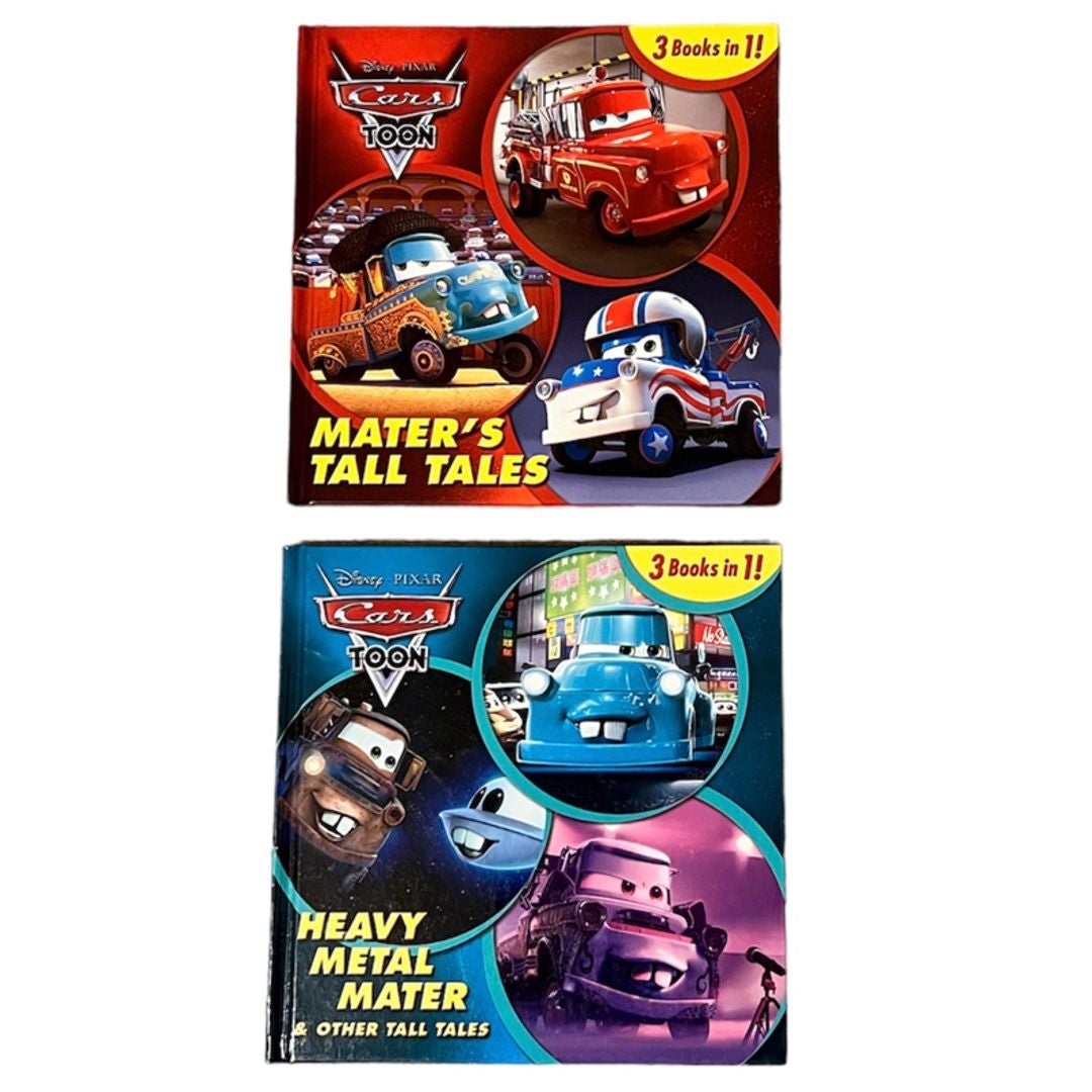 Disney Pixar Carstoon Bundle Mater s Tall Tales Heavy Metal Mater Other Tall Tales by Adapted by Frank Berrios Hardcover Pangobooks