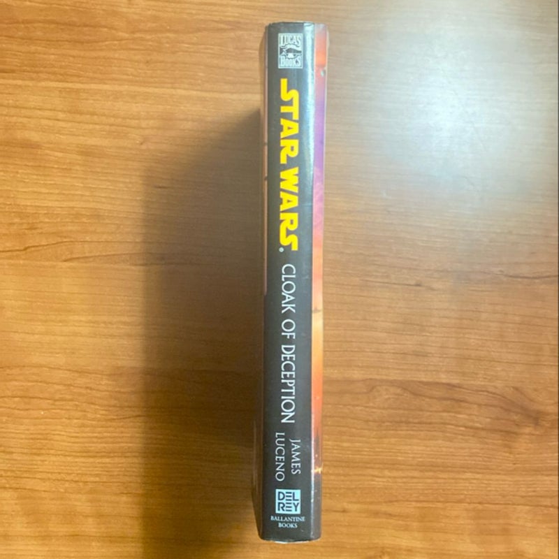 Star Wars Cloak of Deception (First Edition First Printing)