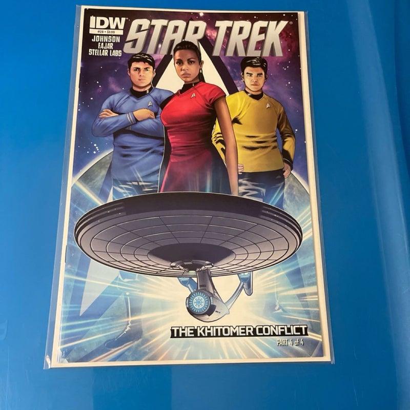 Star Trek: The Khitomer Conflict       #25-28 (2013) 4 parts 