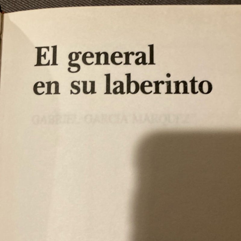 El General en Su Laberinto