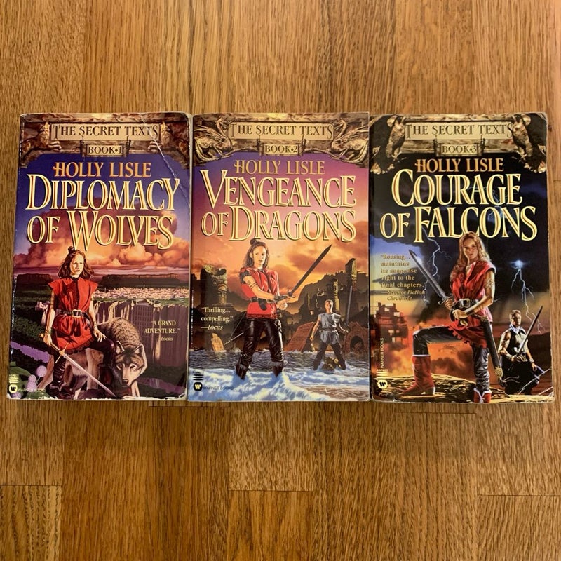 The Secret Texts Trilogy: Diplomacy of Wolves / Vengeance of Dragons / Courage of Falcons