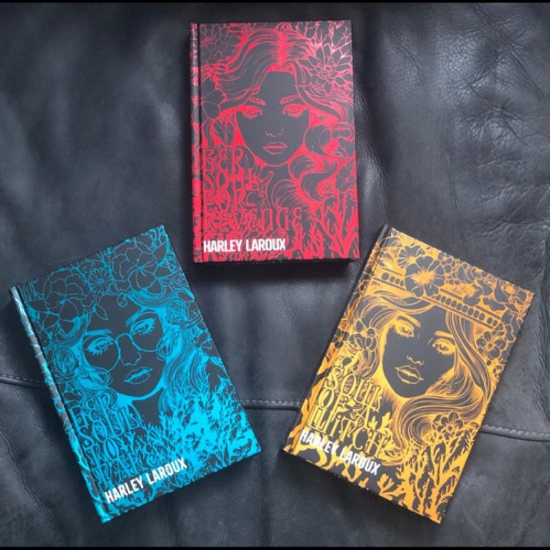 Souls Trilogy by Harley Laroux - Signed Fabled Edition