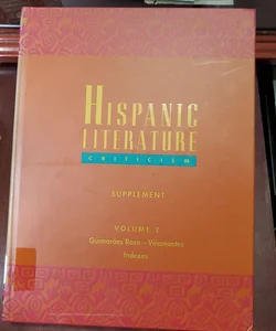 Hispanic Literature Criticism
