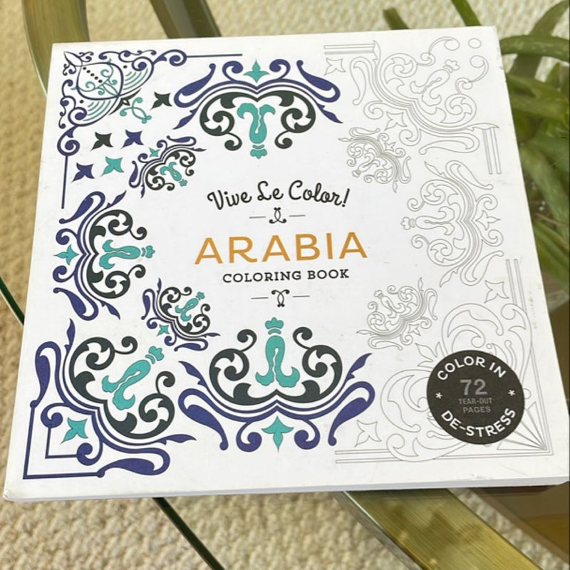 Vive le Color! Arabia (Adult Coloring Book)