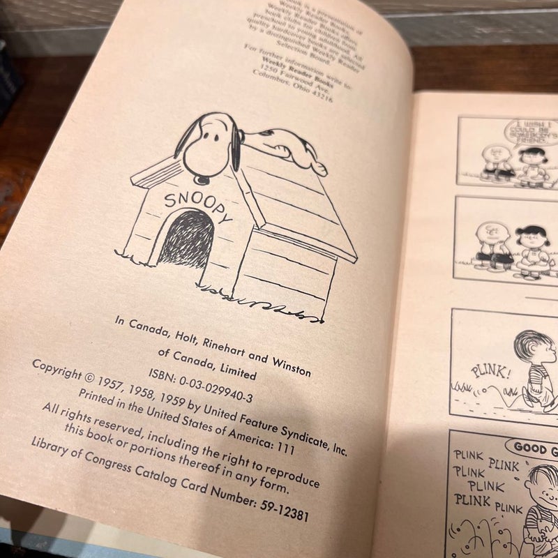 Vtg. Peanuts Books Good Ol’ Charlie Brown & But We Love You Charlie Brown  1957