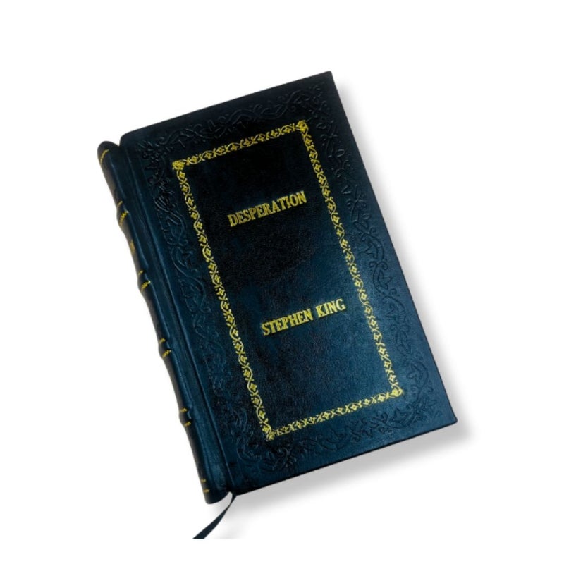 Desperation by Stephen King Leather-Bound