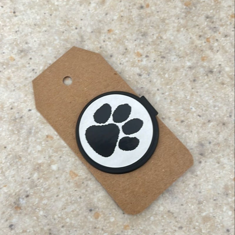 Bookmark - Clip Paw Print 