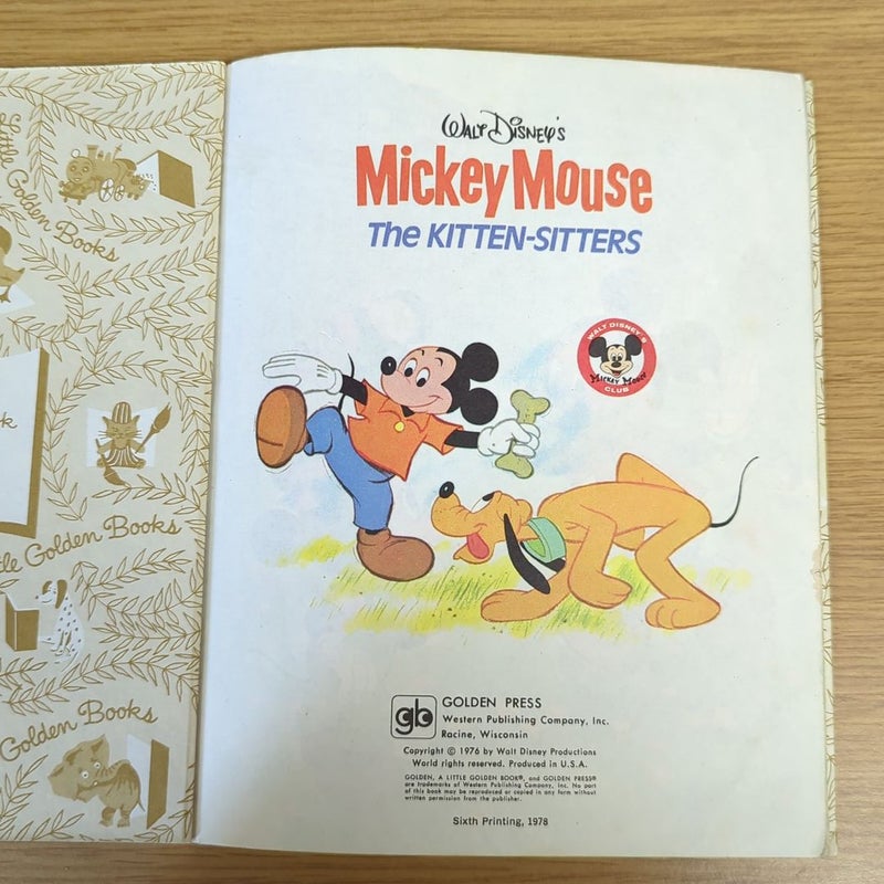 Mickey Mouse The Kitten Sitters