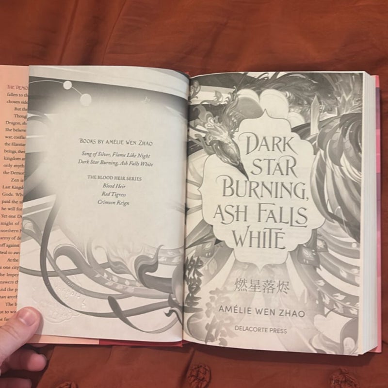 Dark Star Burning, Ash Falls White