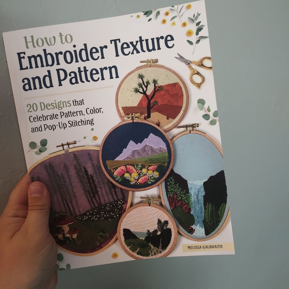 How to Embroider Texture and Pattern by Melissa Galbraith