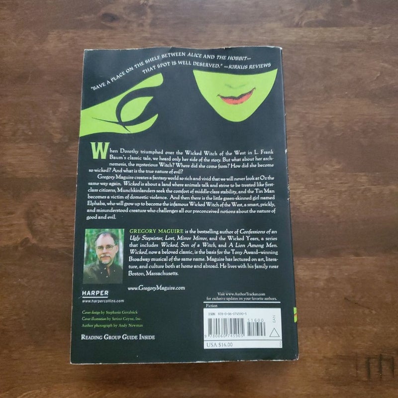 Wicked Musical Tie-In Edition