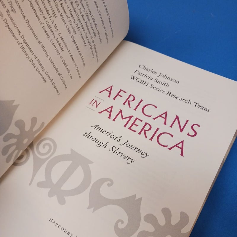Africans in America