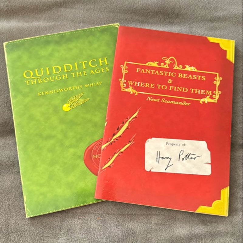 Fantastic Beasts & Where To Find Them and Quiddich Through the Ages - Bundle
