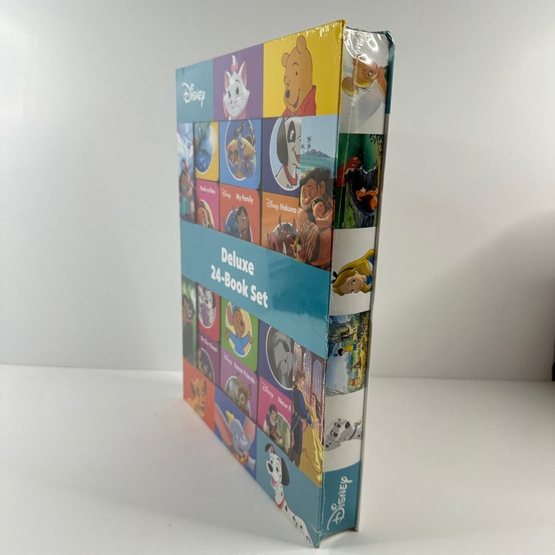 Disney Deluxe 24 Board Book Box Set, NEW