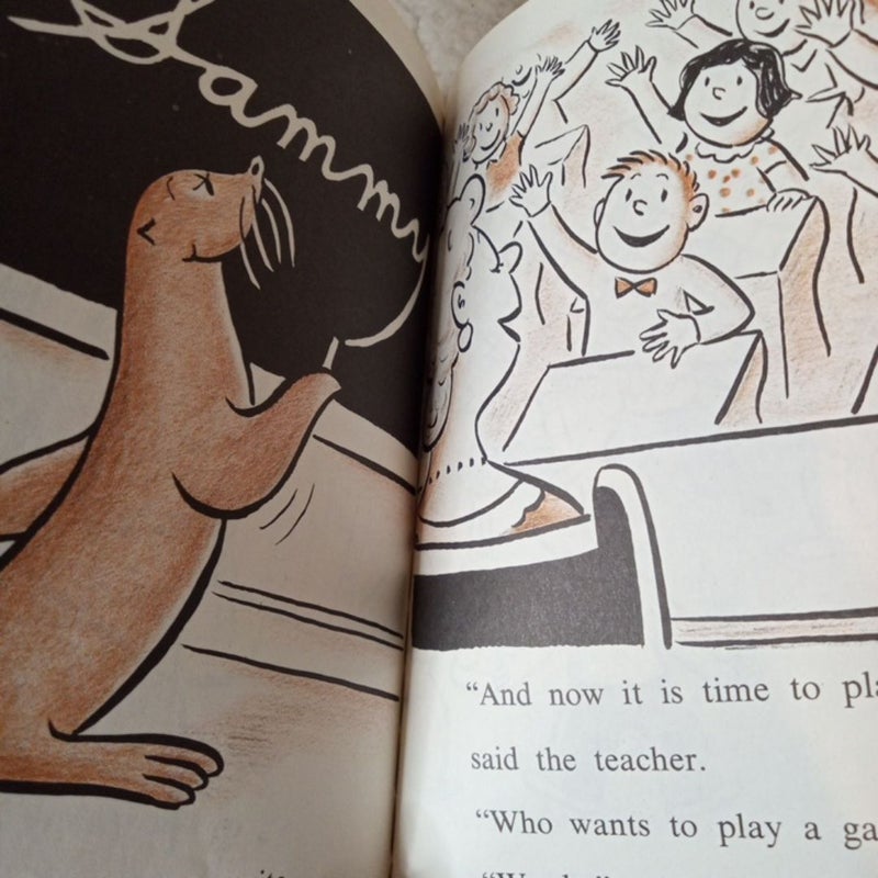 Sammy The Seal. (Antique 1959) A I Can Read Book