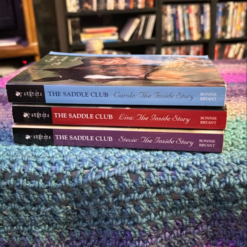 Assorted Saddle Club books