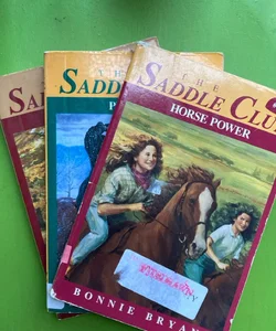 bundle: The Saddle Club #4, #39, #48