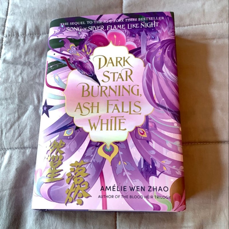 Dark Star Burning, Ash Falls White (Barnes & Noble Edition)