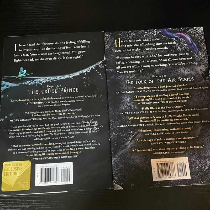 The Folk of the Air Set - 1st Edition & Barnes and Noble Editions