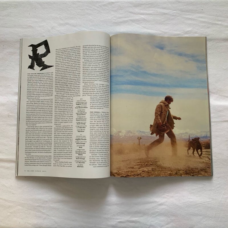 GQ Ryan Gosling “The Return of" Issue Summer 2023 Magazine