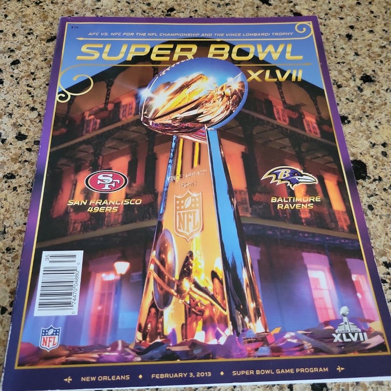 Super Bowl XLVII Magazine 