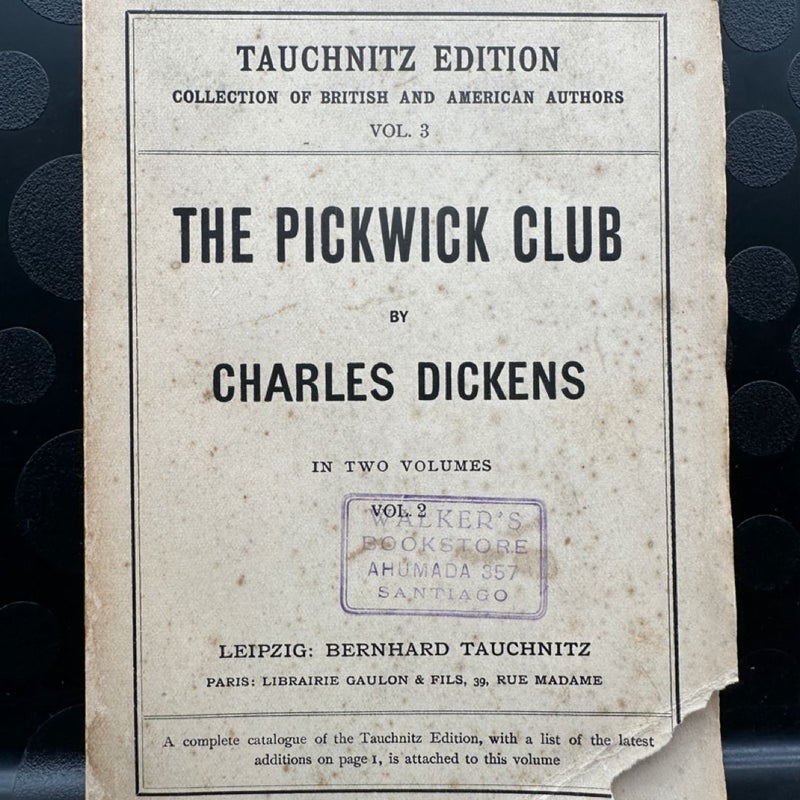 The Pickwick Club