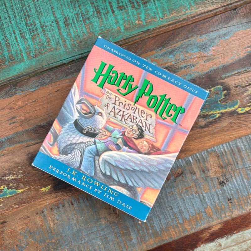 Harry Potter Audiobooks - COMPLETE SERIES (Sorceror’s Stone, Chamber of Secrets, Azkaban, Goblet of Fire, Order of the Phoenix, Half Blood Prince, Deathly Hallows) 