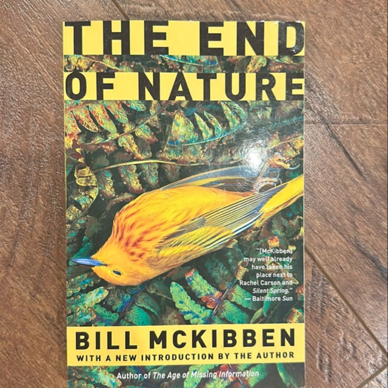 The End of Nature