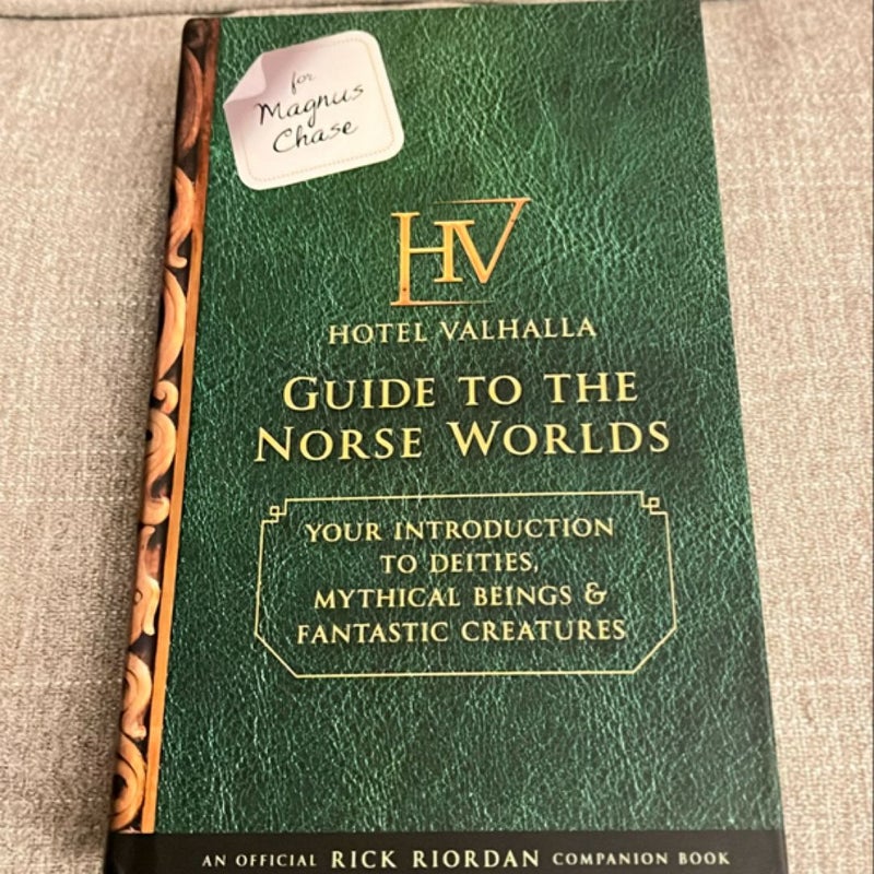 For Magnus Chase: Hotel Valhalla Guide to the Norse Worlds (an Official Rick Riordan Companion Book)