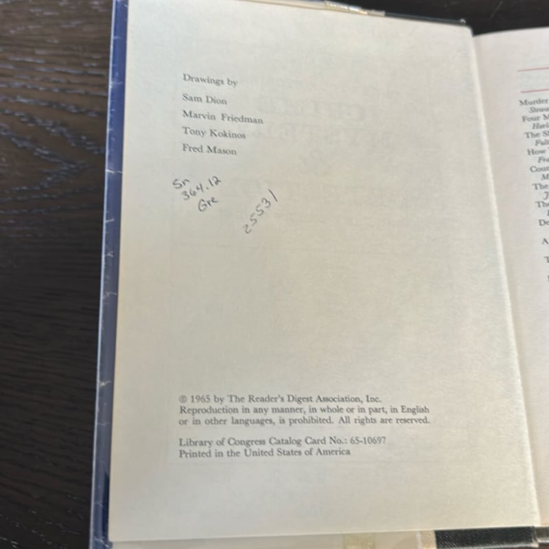 Great True Stories of Crime Mystery and Detection