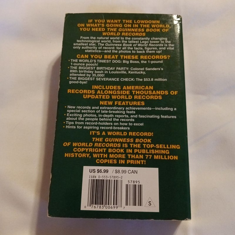 The Guinness Book of World Records 1998