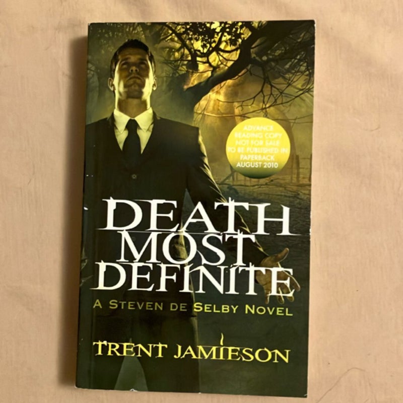 Death Most Definite (ARC)