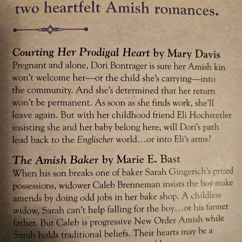 Courting Her Prodigal Heart and the Amish Baker