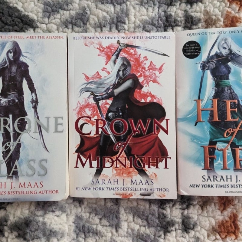 Throne of Glass OOP UK edition 