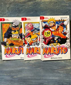 Naruto Book 1-3