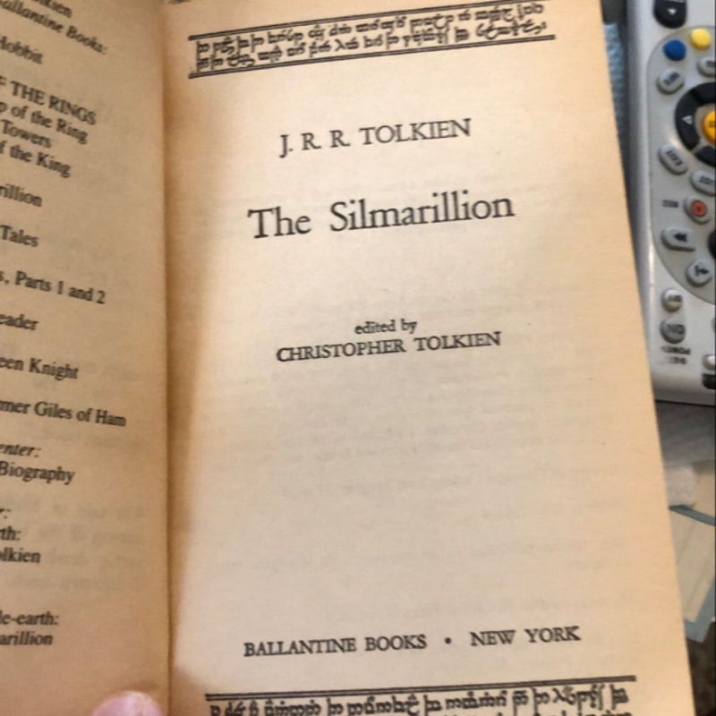 The Silmarillion