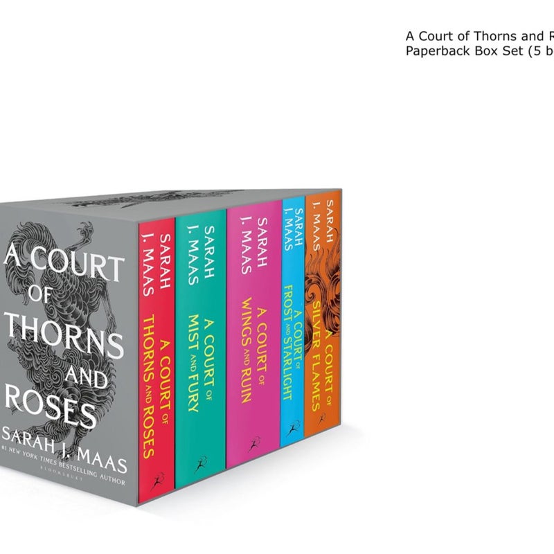 A Court of Thorns and Roses Paperback Box Set (5 Books) - by Sarah J Maas