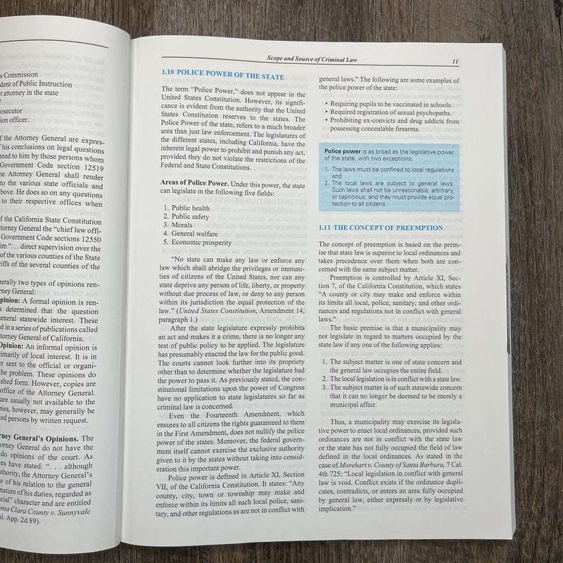 California Criminal Law Concepts 