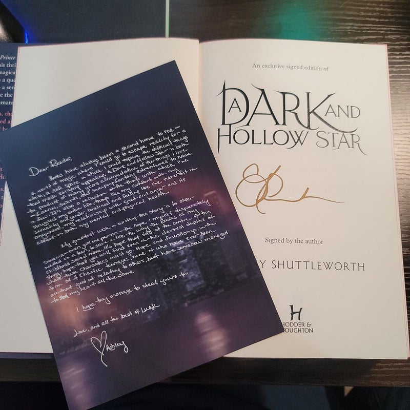 A Dark and Hollow Star (Illumicrate Edition)