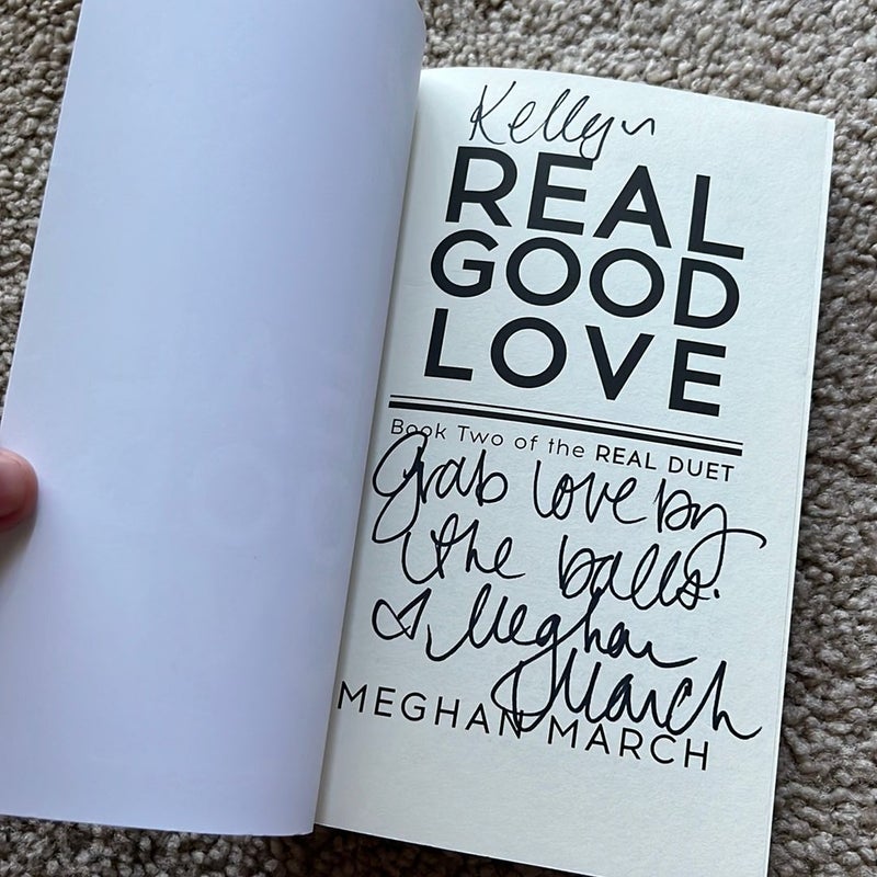 Real Good Love (signed & personalized)