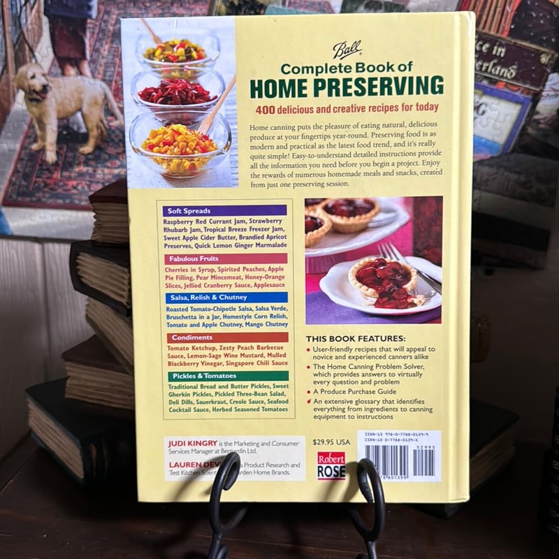 Ball Complete Book of Home Preserving