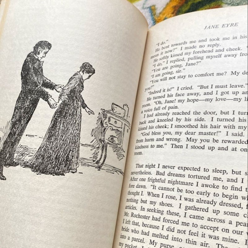 Jane Eyre and Wuthering Heights Adapted and Illustrated 