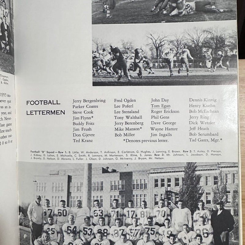 1956 West High School Yearbook Annual Minneapolis Minnesota MN - Hesperian