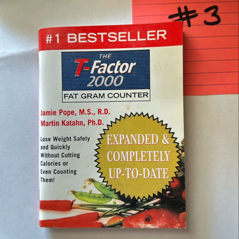 T Factor Fat Gram Counter